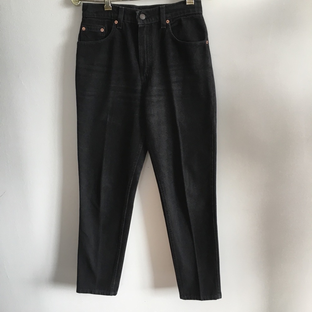 Hudson Black Jeans Straight Leg